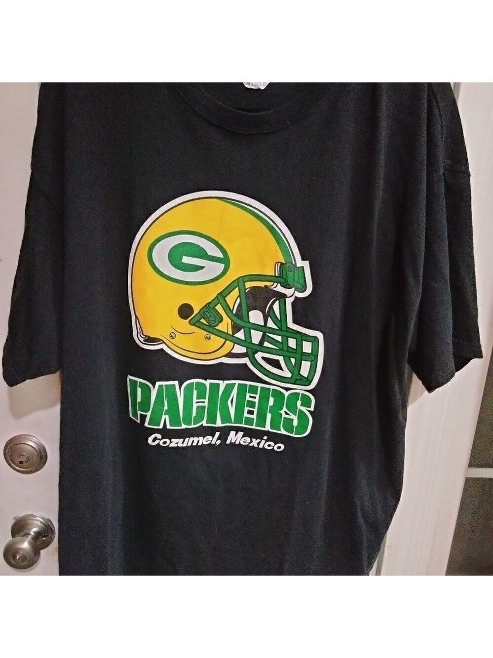 Vintage Green Bay Packers Cozumel Mexico T-shirt - Heavy weight